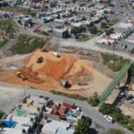 Lleva un 70 por ciento de avance el puente vehicular Mirasierra, al oriente de Saltillo