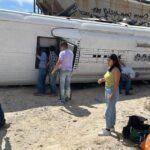 Tren embiste autobús en Cuatro Ciénegas; 29 lesionados